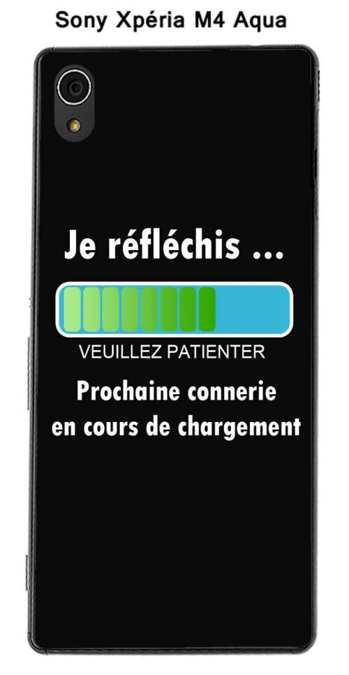 Coque Chargement en cours-7 pour Sony Xpéria M4 Aqua