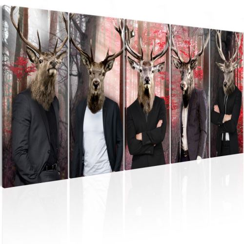 Tableau - People in Masks .Taille : 200x80