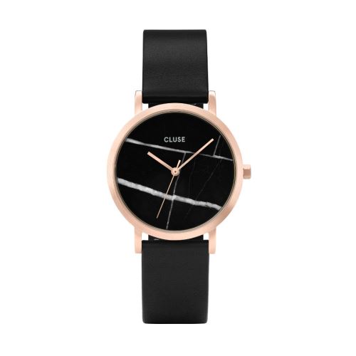 CLUSE La Roche Petite Rose Gold Black Marble 33mm montre CL40104