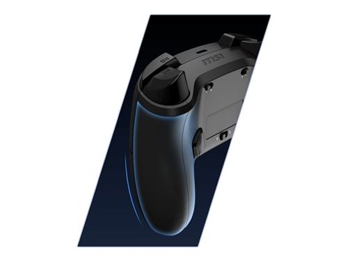 MSI Force GC300 - Manette de jeu - 2 boutons - sans fil - 2.4 GHz/Bluetooth - pour PC, Android