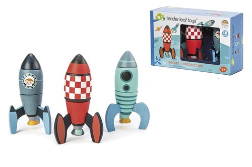 Tender Toys construction de fusées junior 18 pièces