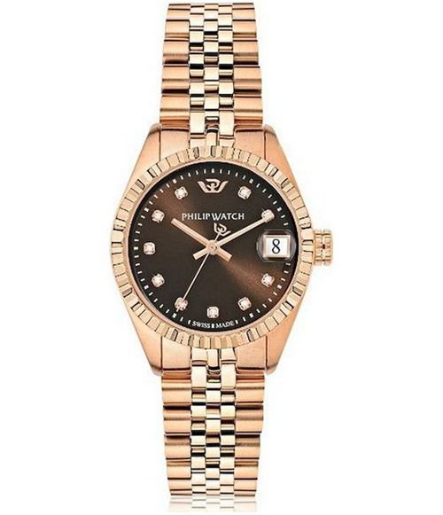 Philip Watch Montre Femme R8253597520 Brun