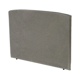 Tête de lit Déco Galbée EPEDA - Marron chiné - 160 cm