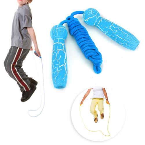 Corde à sauter avec compteur et poignée antidérapante pour enfants et  adultes Bleu - Accessoire fitness yoga et pilates à la Fnac