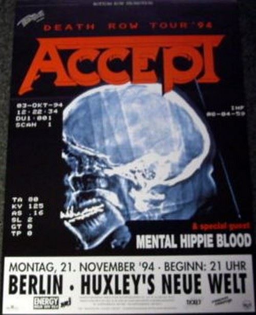 ACCEPT - 60x84 cm - AFFICHE / POSTER État correct - N/A reconditionné disponible sur Fnac