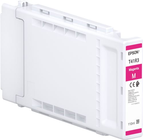 epson singlepack ultrachrome xd2 t41r340 magenta - 110ml noir