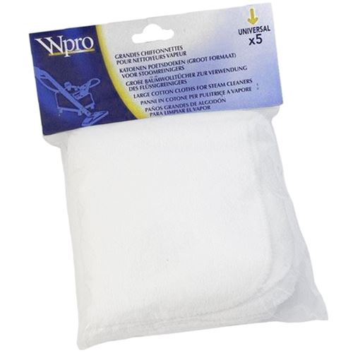 Lot de 5 chiffons vapeur CSC509 Accessoires et entretien 481281728525 WPRO - 285672