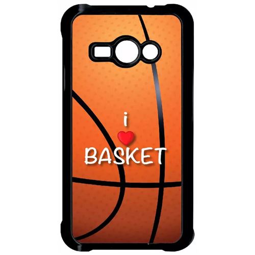 Coque Samsung Galaxy J1 Ace I Love Basket
