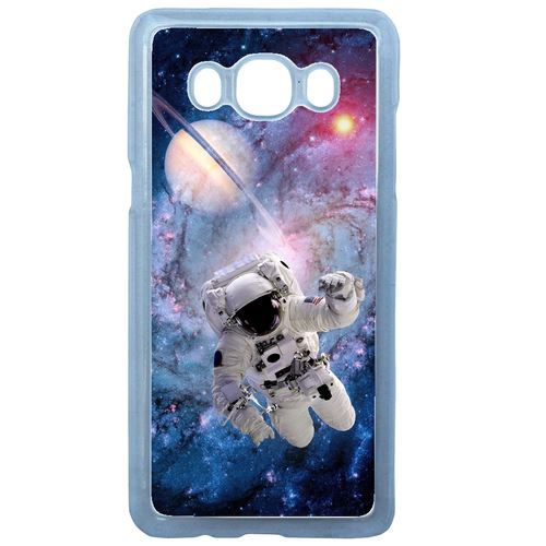 Coque Astronaute Planete 2 Compatible Galaxy J7 2016 Transparent