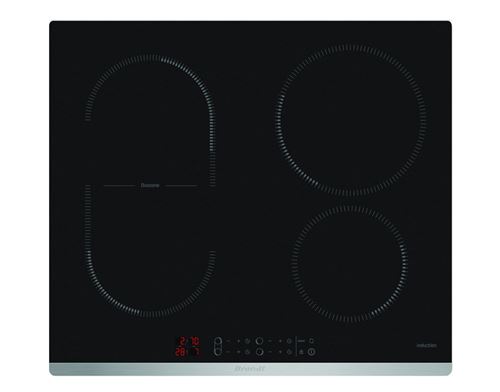 Plaque induction BRANDT 7200W 58cm, BPI 6425 X