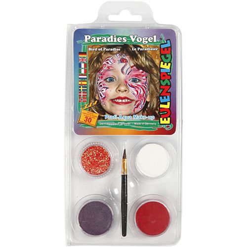 Eulenspiegel set de maquillage Paradise bird multicolore