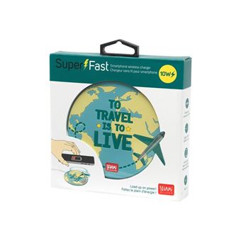 LEGAMI Super Fast Travel - Plot de charge sans fil - 10 Watt