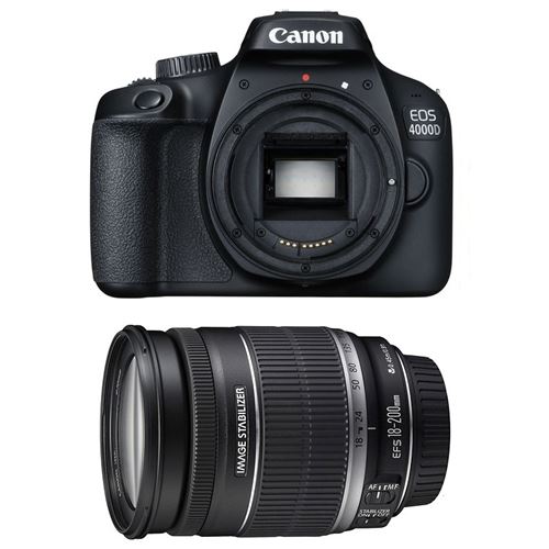 Canon Eos 4000D + 18-200 Is