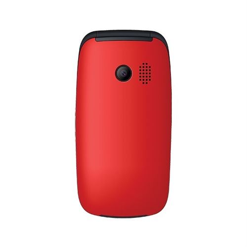 Portable Senior à Clapet MM817 Rouge, Maxcom