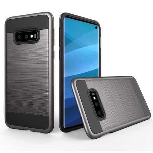 Coque en TPU combo gris pour votre Samsung Galaxy S10