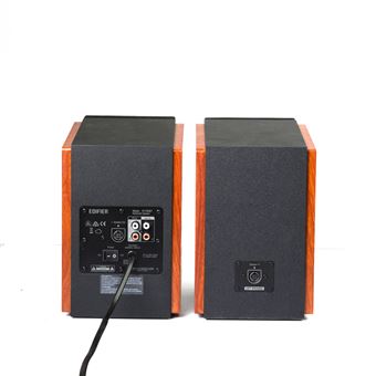 Edifier R1700BT - Haut-parleurs - étagère - sans fil - 66 Watt (Totale) - 2 voies - simili-bois