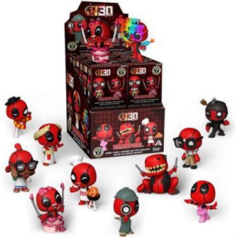 Figurine Funko Mystery Minis Deadpool 30th 12 pièces Modèle aléatoire