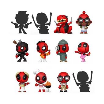 Figurine Funko Mystery Minis Deadpool 30th 12 pièces Modèle aléatoire