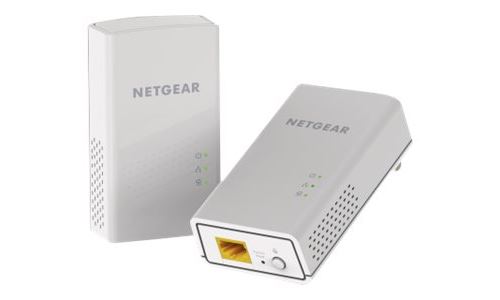 NETGEAR Powerline PL1000 + Extra Outlet - Bridge - GigE, HomePlug AV (HPAV) 2.0 - aansluitbaar aan muur (pak van 2)