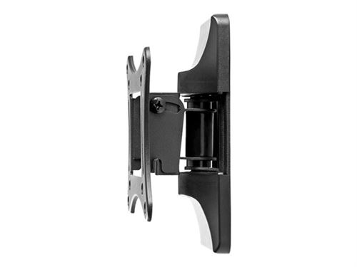 Nedis TVWM1310BK Support Mural à Mobilité Intégrale pour TV | 13-27 | Max. 15 kg | 1 Point de Pivot