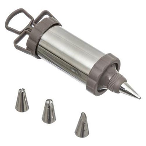 Paris Prix Gris Five Simply Smart - Seringue À Pâtisserie En Inox 19Cm Argent