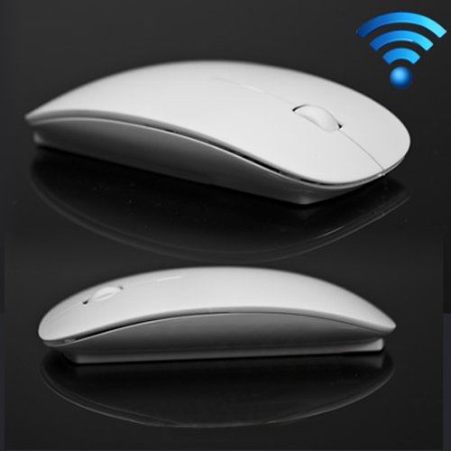 TopEasy Tech TETPG8W Souris non-filaire avec récepteur USB Blanc