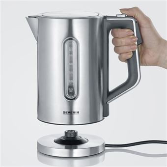 SEVERIN WK 3418 - Bouilloire - 1.5 litres - 3 kWatt - inox brossé - 1