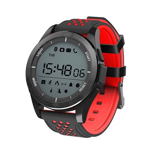 Montre Bracelet Intelligente Etanche pour Sports et Loisirs (Blanc)