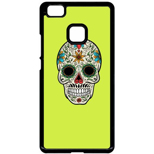 Coque Huawei P9 Lite Crane Couleurs Fond Jaune