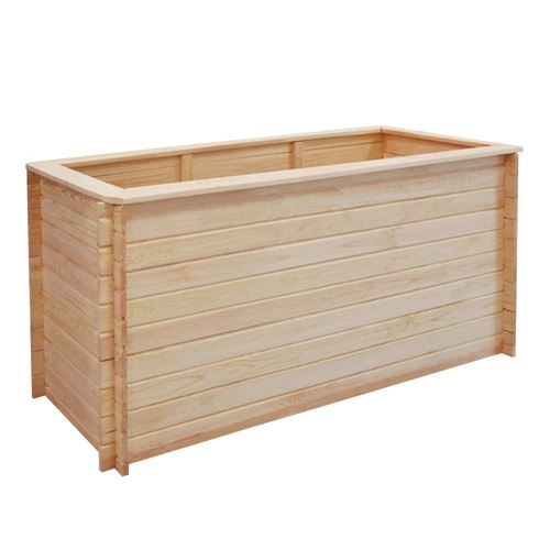 vidaXL Jardinière 150x50x80 cm Bois de pin FSC 19 mm