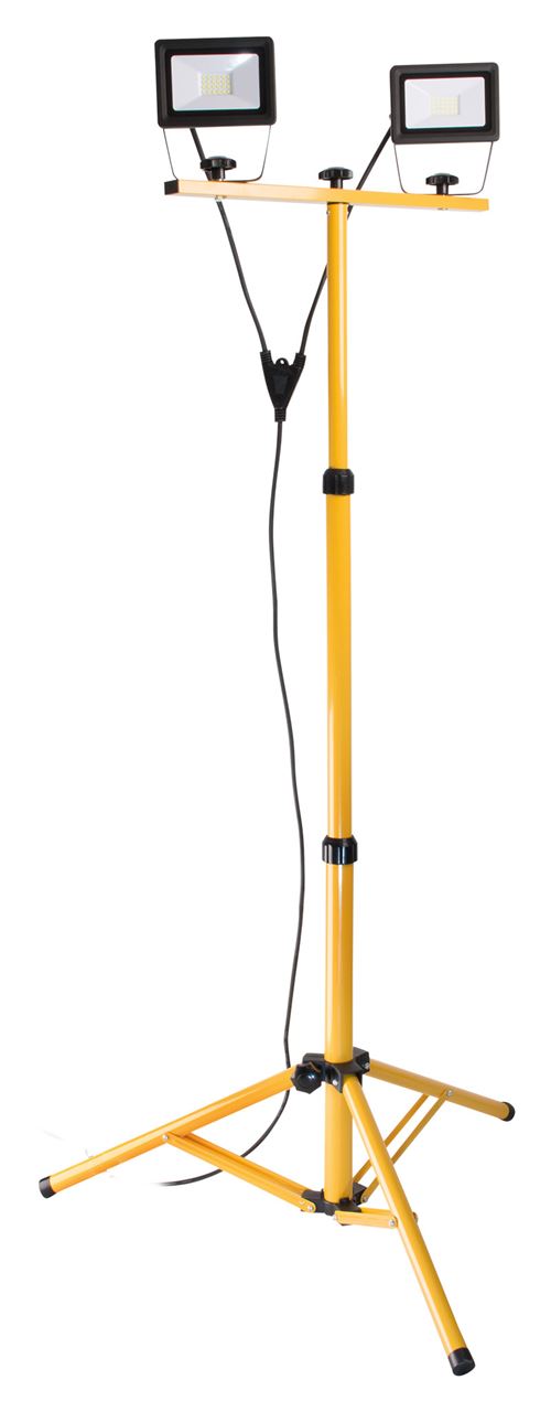 Non Communiqué Zenitech - Projecteur Led Étanche Sur Trépied 2X20w Ip65 - Image 1