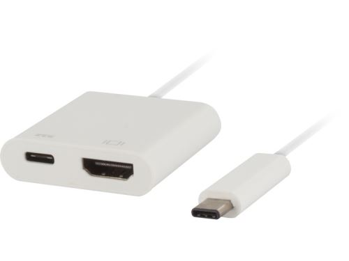 Connectique Câble & adaptateur audio / video Novodio Adaptateur USB-C vers HDMI 4K + Fonction de charge