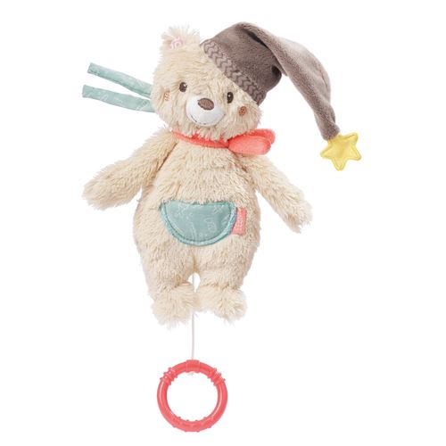 Fehn boîte Brunoà musique ours 20 cm beige
