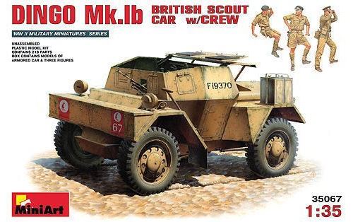 Britischer Spähwagen Dingo Mk Ib - 1:35e - Miniart