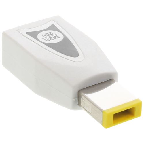 InLine® Switch Plug M28 (20V) pour alimentation universelle 90W / 120 W blanc