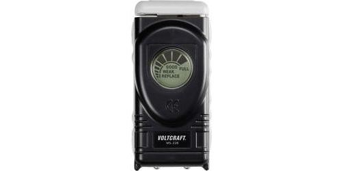 VOLTCRAFT MS228 Testeur de piles MS-228 Num&eacute;rique Piles 1,5 V, 1,55 V, 9 V