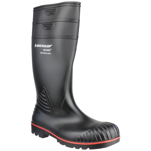 Dunlop - Bottes de sécurité ACIFORT - Unisexe (46 FR) (Noir) - UTFS2750