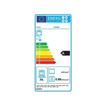 Falcon Elise 90 - Cuisinière (four à deux étages) - pose libre - largeur : 90 cm - profondeur : 62.1 cm - hauteur : 91 cm - avec système auto-nettoyant - classe A - crème