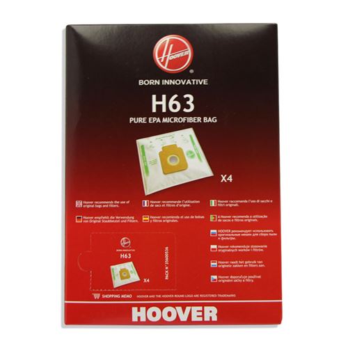 HOOVER Sac aspirateur H63 - Pour tsf5196011