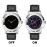 MyKronoz ZeTime Verbonden Horloge Premium Zilver met Armband Zwart en Rood_3
