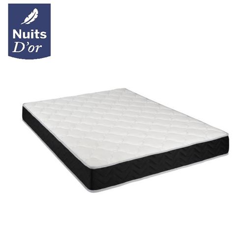Matelas 135x190 Hauteur 23 Cm Soutien Ferme Extrèment Durable Mousse Haute Résilence HR 40 Kg/m3 + Protège Matelas OFFERT Nuits D'or 135 190 Nuits d'Or