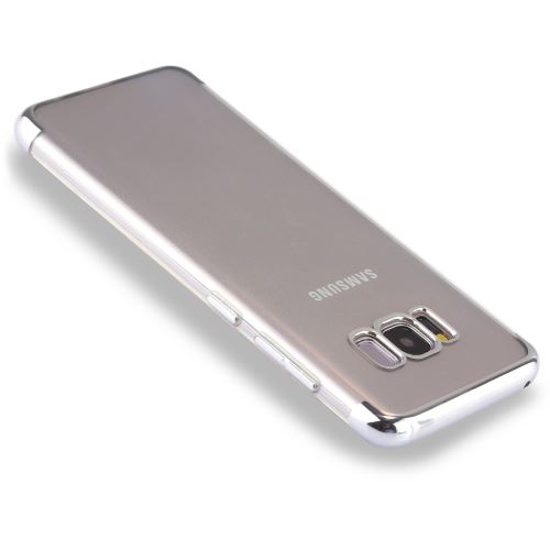 Galaxy S8 Coque Protection TPU Electroplating Argenté ALS52637