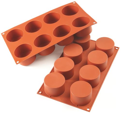 Moule *silicon flex* 8 cylindres