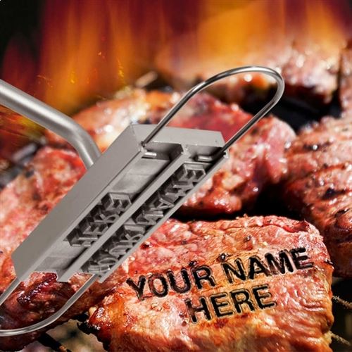 Fer pour marquer vos grillades au barbecue deco maison ustensile cuisine 