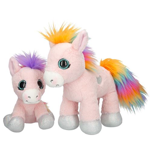 Ylvi & the Minimoomis Pony Roosy Peluche souple en peluche avec son 18cm