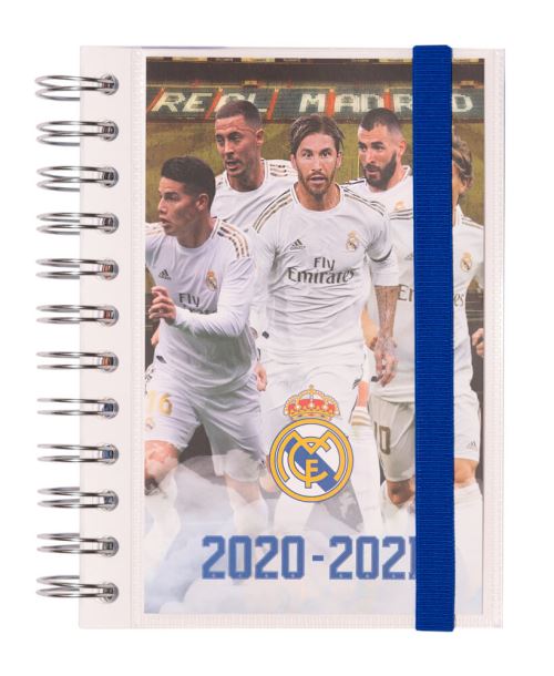 Agenda Scolaire 2020/2021 Quotidien Real Madrid