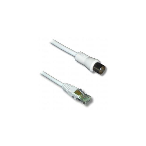 Câble Coaxial Plug it Lineaire TVRJD RJ-45 2 m
