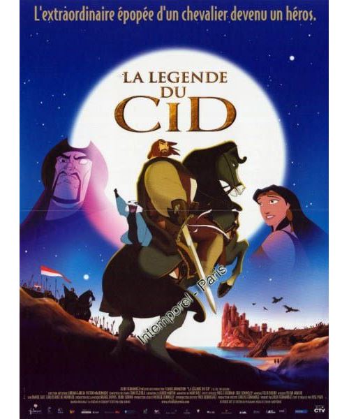 La Légende Du Cid AFFICHE CINEMA ORIGINALE
