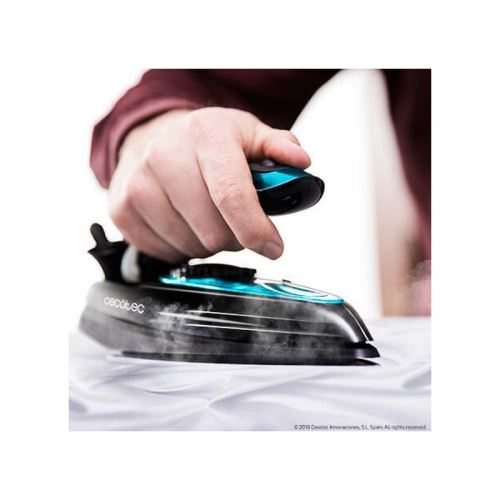 Fer à repasser Vapeur-Sec de Voyage Cecotec GoForce 8000 Folding Titanium 60 ml 1200W Noir Bleu