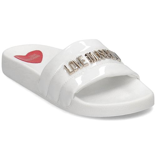Mules Love Moschino JA28022G1AID0100 Blanc pour Femmes 41